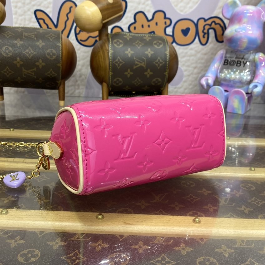 Replica Louis Vuitton Speedy Nano Pink Patent - Image 6