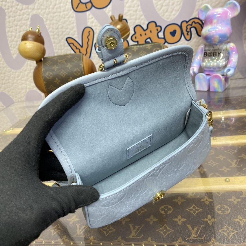 Fake Louis Vuitton Nano Diane Blue - Image 9