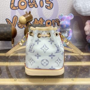 Alternative view of Fake Louis Vuitton Nano Noe White