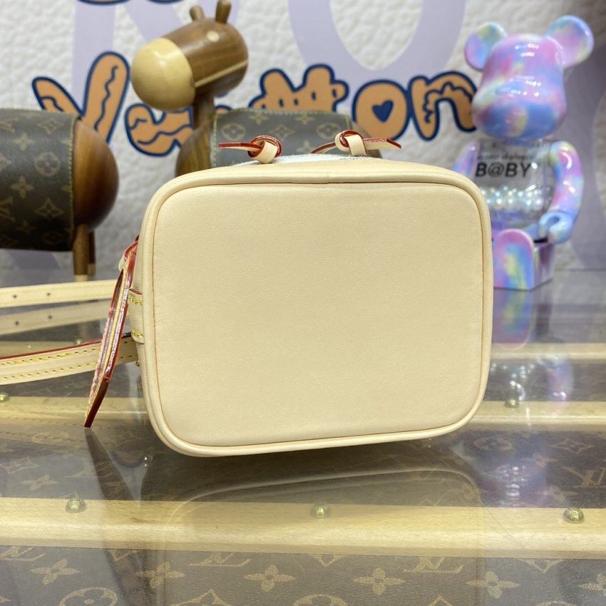 Fake Louis Vuitton Nano Noe White - Image 3