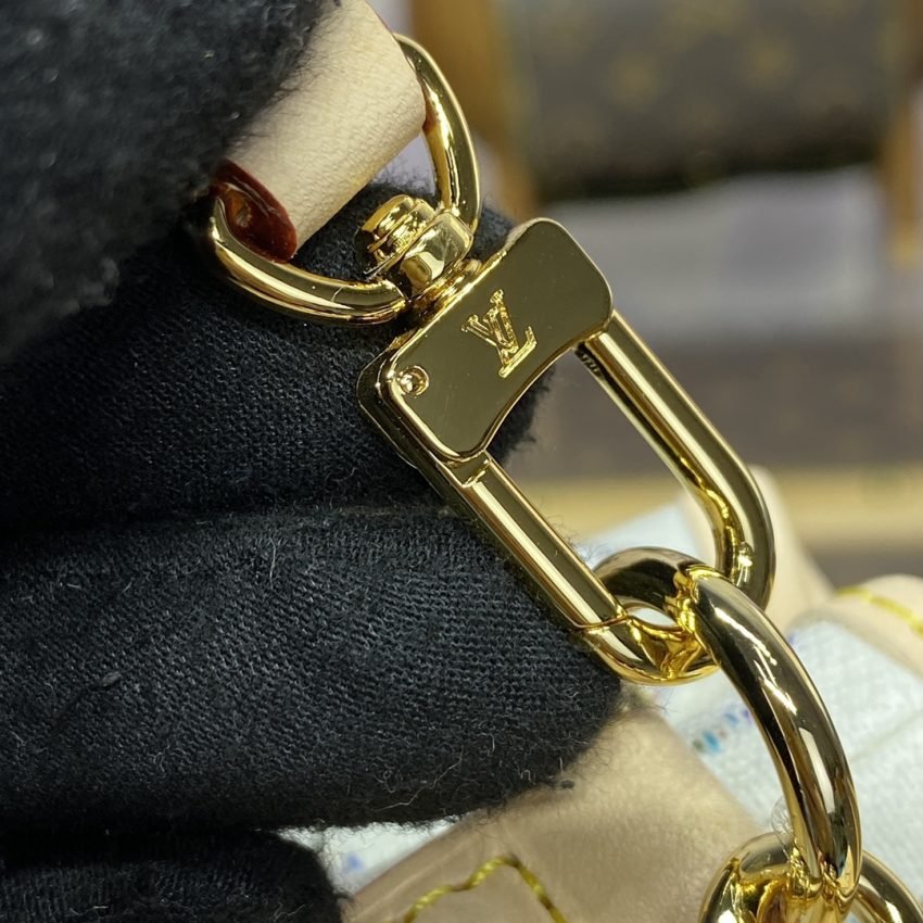 Fake Louis Vuitton Nano Noe White - Image 8