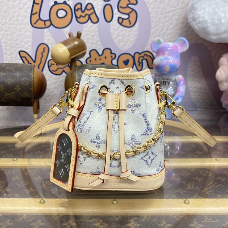 Fake Louis Vuitton Nano Noe White