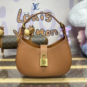 Replica Louis Vuitton Low Key Shoulder Brown