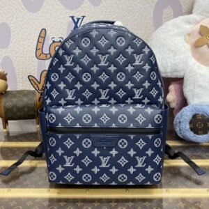 Fake Louis Vuitton Discovery Backpack Blue