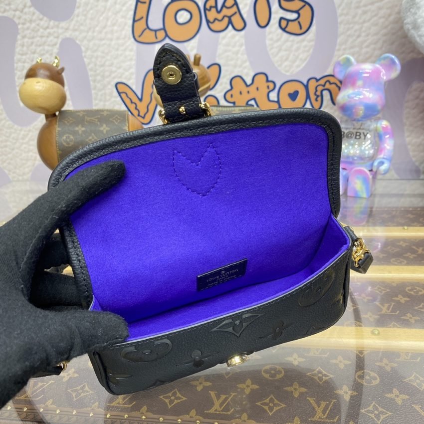 Fake Louis Vuitton Nano Diane Black - Image 3