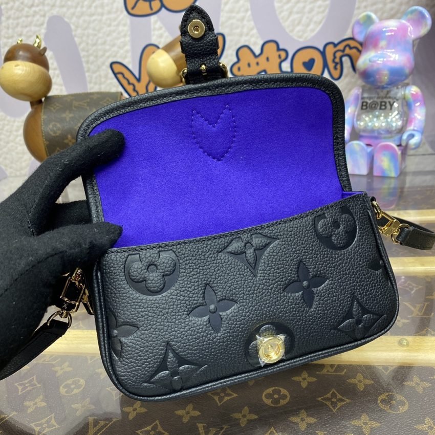 Fake Louis Vuitton Nano Diane Black - Image 4