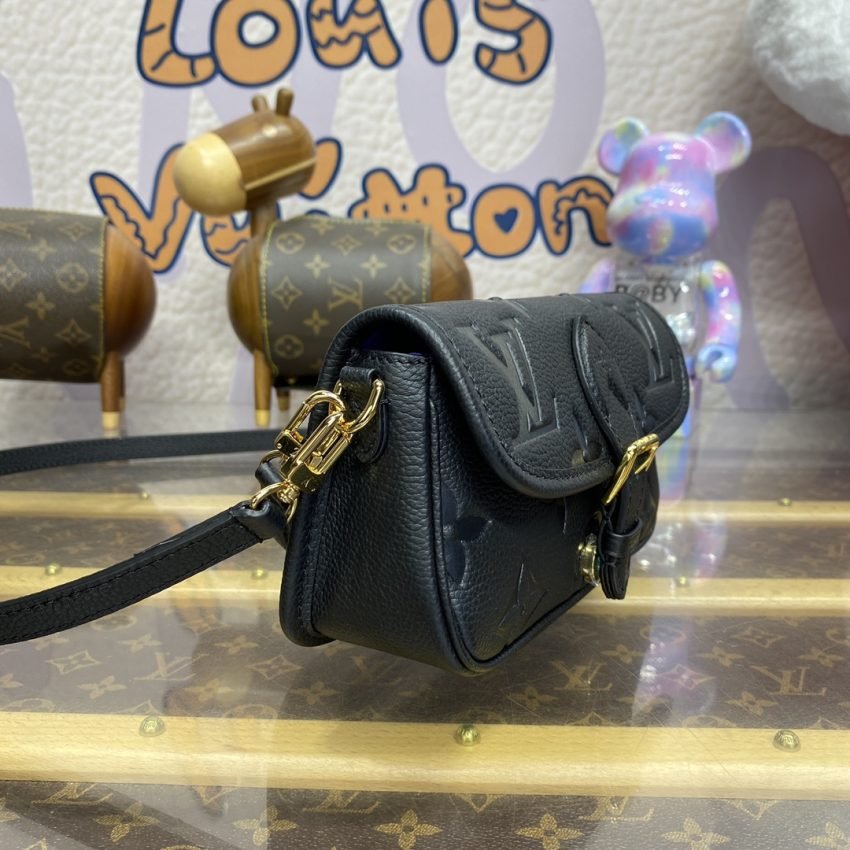 Fake Louis Vuitton Nano Diane Black - Image 10