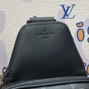 Alternative view of Replica Louis Vuitton Avenue Slingbag Black