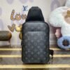 Replica Louis Vuitton Avenue Slingbag Black