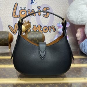 Alternative view of Fake Louis Vuitton Low Key Shoulder Black