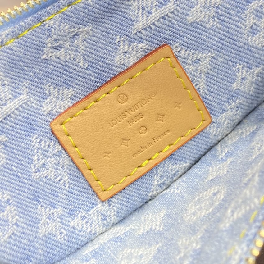 Fake Louis Vuitton Carry All PM Light Denim - Image 4