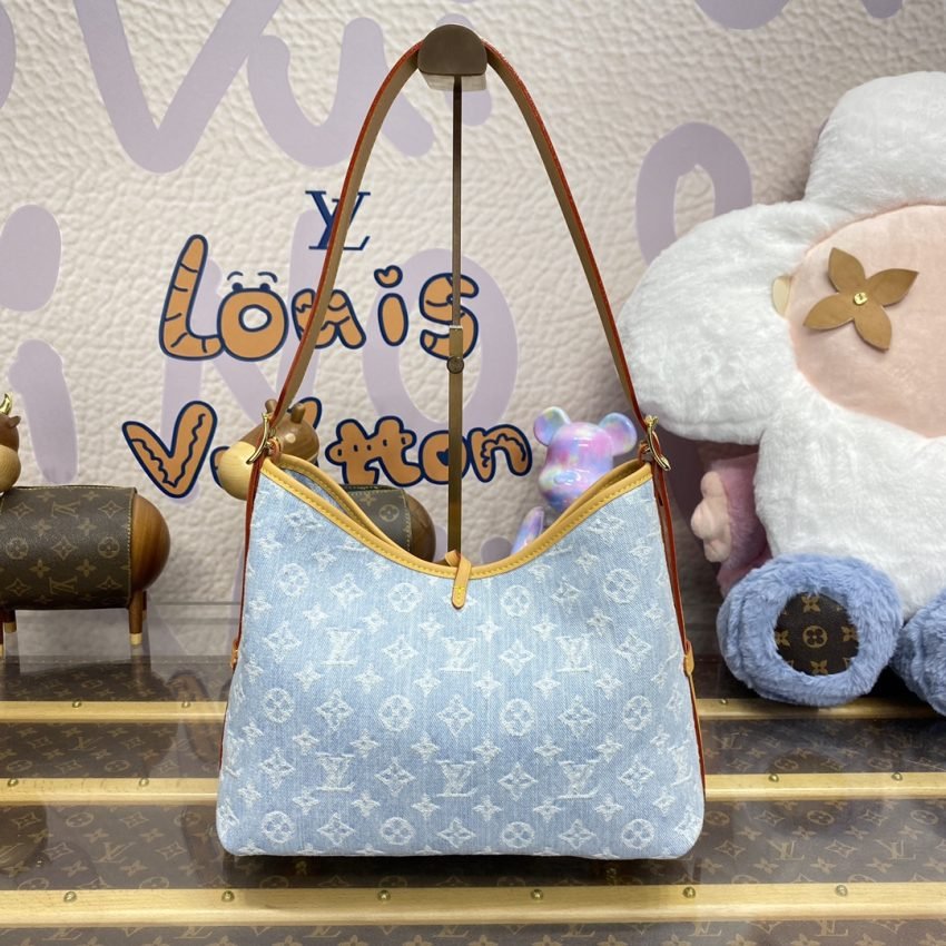Fake Louis Vuitton Carry All PM Light Denim - Image 7