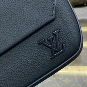 Alternative view of Fake Louis Vuitton Pilot Wearable Wallet Black