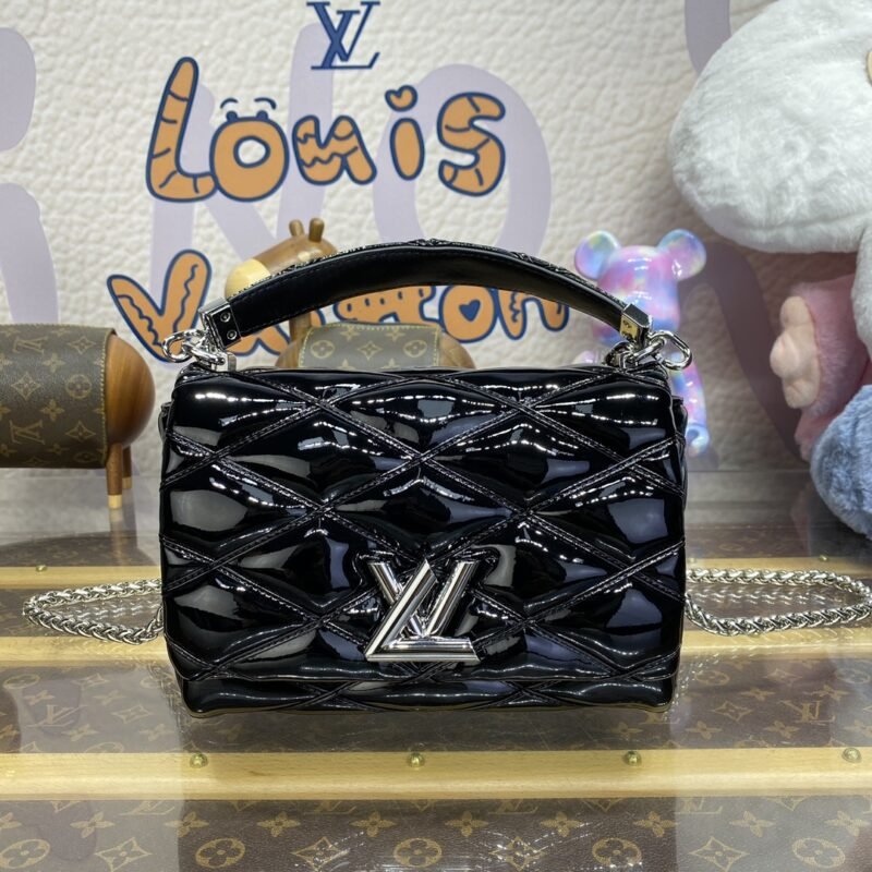Fake Louis Vuitton Go – 14 Black Patent