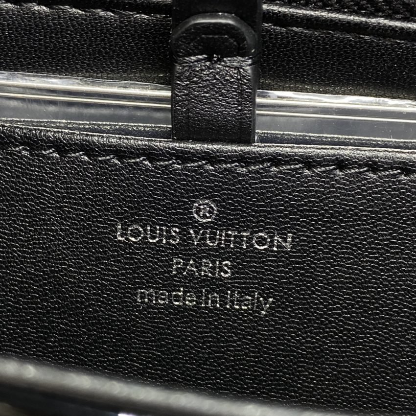 Fake Louis Vuitton Go – 14 Black Patent - Image 4
