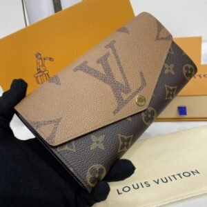 Alternative view of Louis Vuitton Sarah Wallet Light Brown
