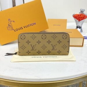 Louis Vuitton Clemence Wallet Light Brown
