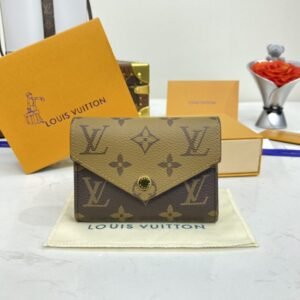 Louis Vuitton Victorine Wallet Light Brown