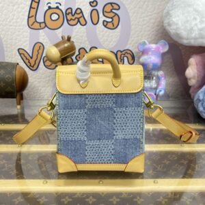 Alternative view of Fake Louis Vuitton Nano Steamer Denim