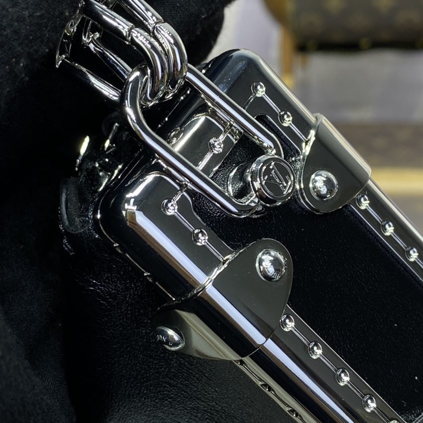 Replica Louis Vuitton Slim Trunk Black - Image 3