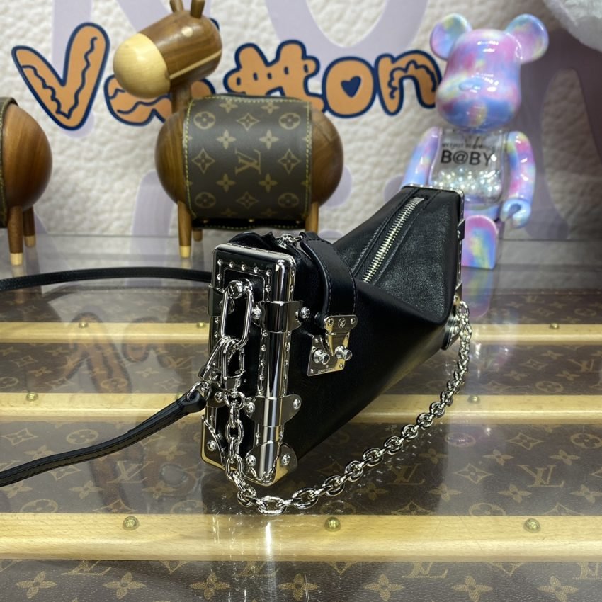 Replica Louis Vuitton Slim Trunk Black - Image 4