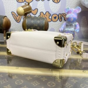 Alternative view of Replica Louis Vuitton Side Trunk Pure Beige