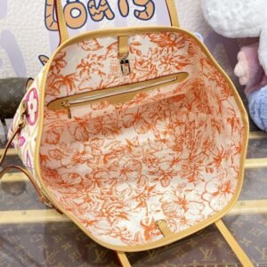 Alternative view of Fake Louis Vuitton Neverfull MM Orange