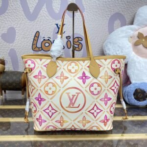 Fake Louis Vuitton Neverfull MM Orange