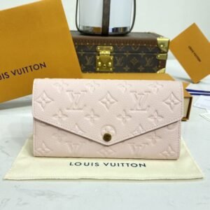 Louis Vuitton Sarah Wallet Pink