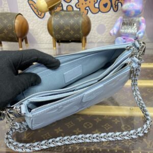 Alternative view of Fake Louis Vuitton Multi Pochette Accessoires Light Blue