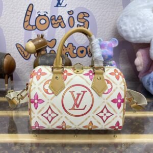 Fake Louis Vuitton Speedy Bandouliere 20 Orange