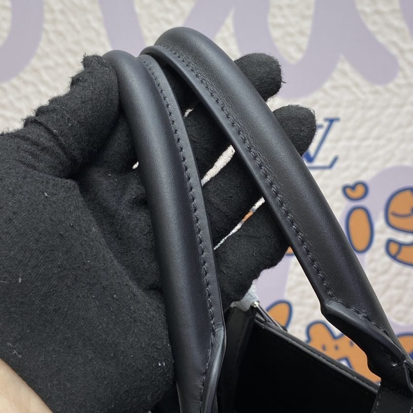 Replica Louis Vuitton Sac Plat Black Large - Image 10