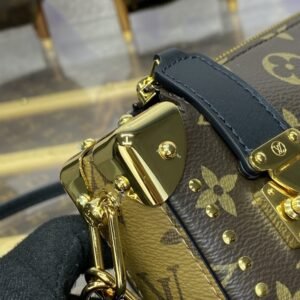 Alternative view of Replica Louis Vuitton Slim Trunk Brown