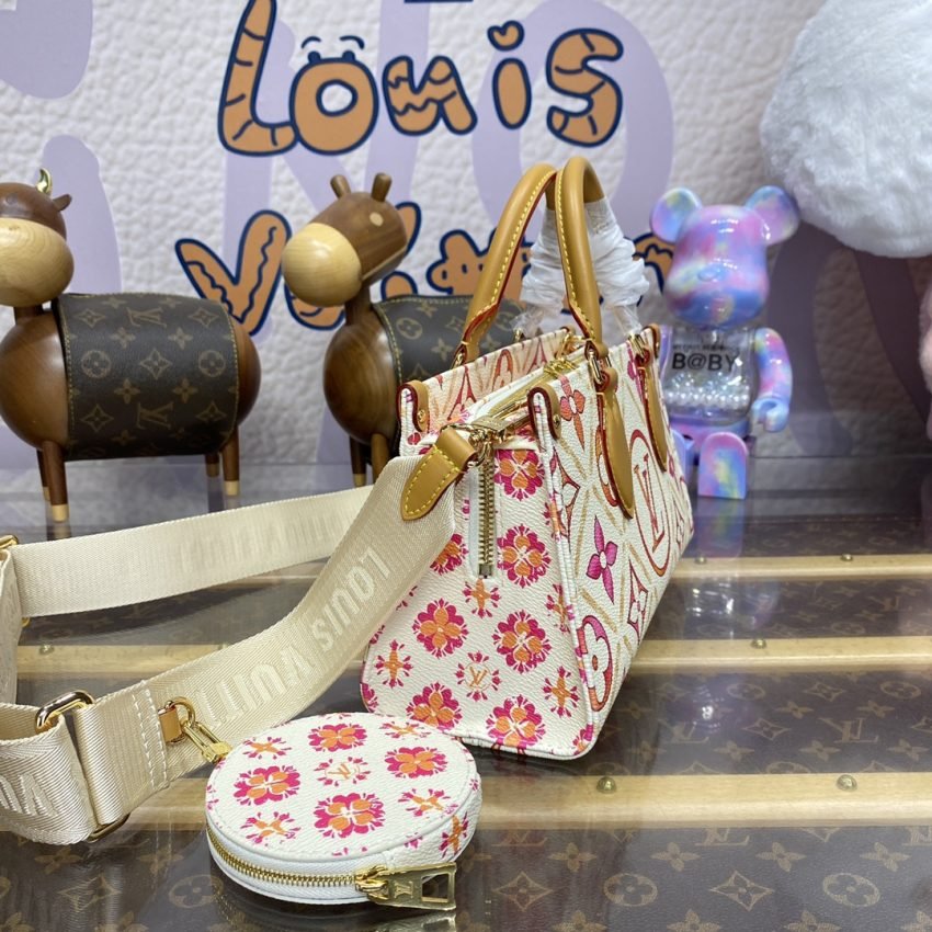 Replica LV Onthego East West Orange - Image 4