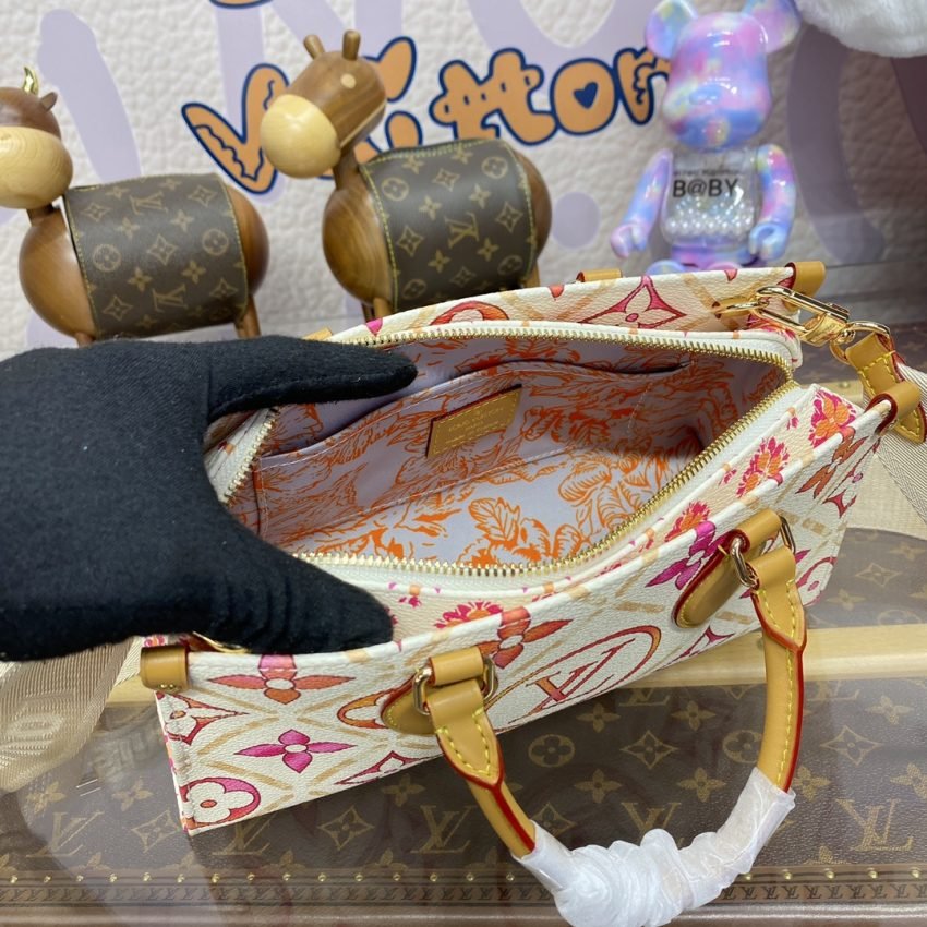 Replica LV Onthego East West Orange - Image 5