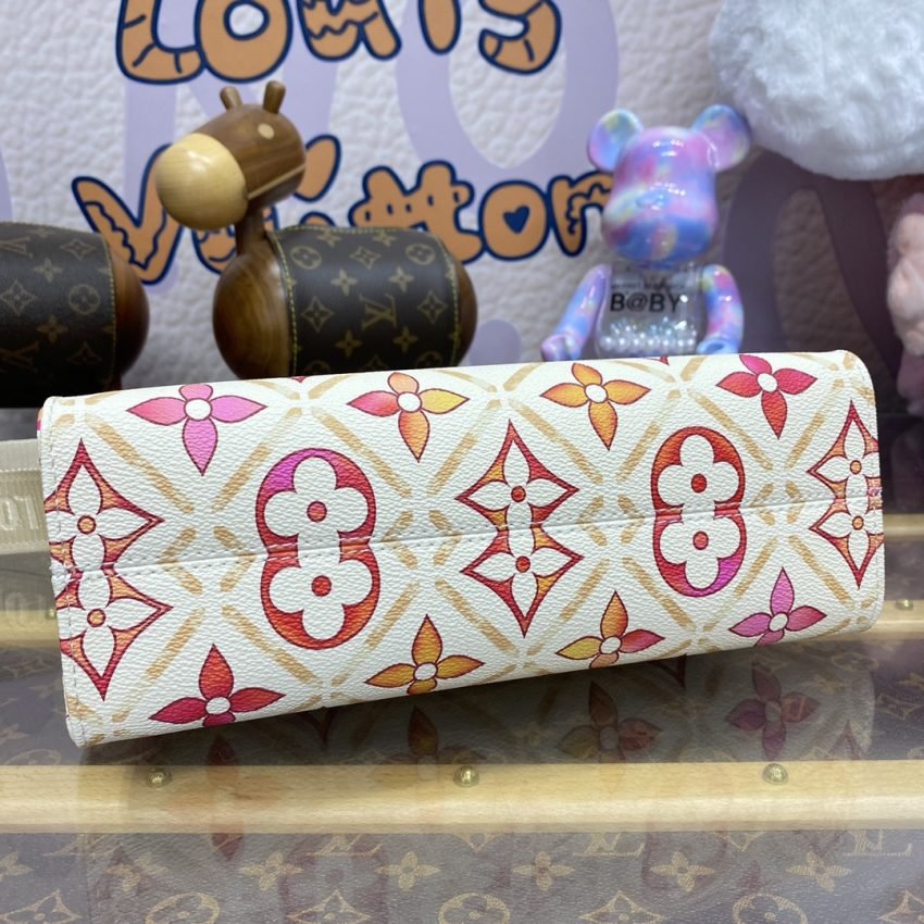 Replica LV Onthego East West Orange - Image 3