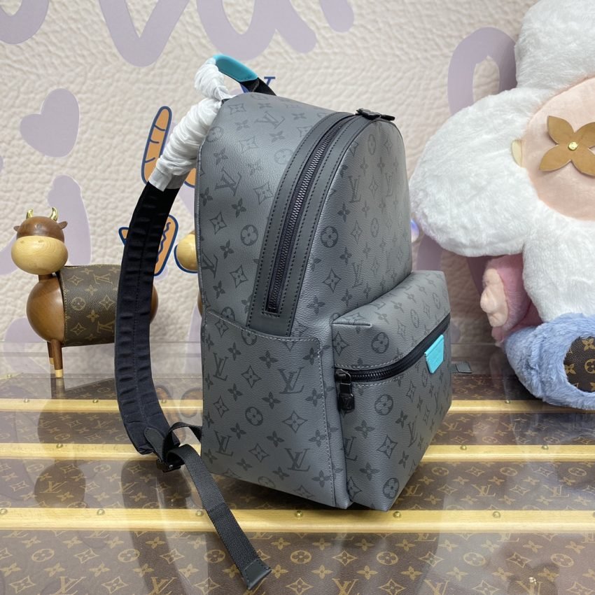 Replica Louis Vuitton Discovery Backpack Grey - Image 3