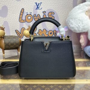 Fake Loius Vuitton Capucines Full Black