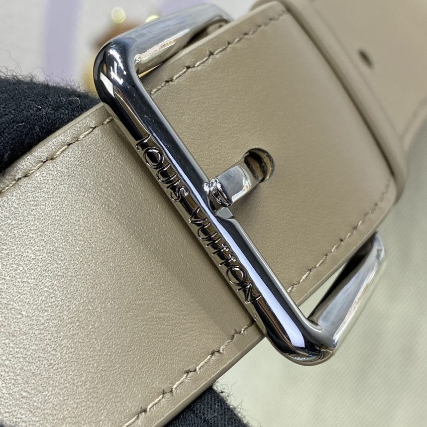 Replica Loius Vuitton Capucines Beige Silk - Image 5