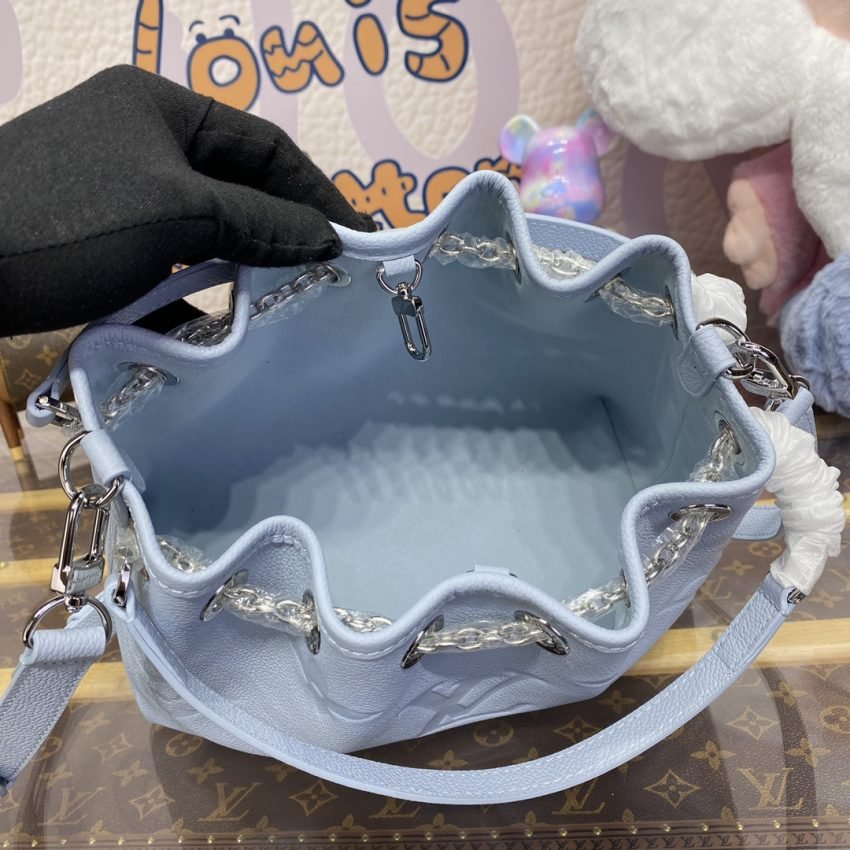 Fake Louis Vuitton LV Bundle Sky Blue - Image 10