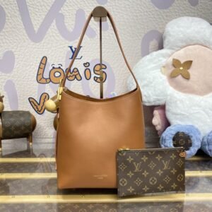 Replica Louis Vuitton Low Key Hobo Brown