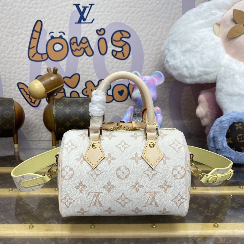 Replica Louis Vuitton Speedy 18 Beige - Image 6