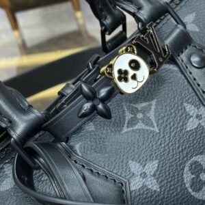 Alternative view of Fake Louis Vuitton Speedy 18 Black
