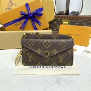 Louis Vuitton Card Holder Recto Verso Brown