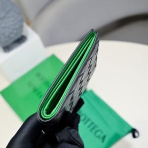 Alternative view of Fake Bottega Veneta 2 Fold Wallet