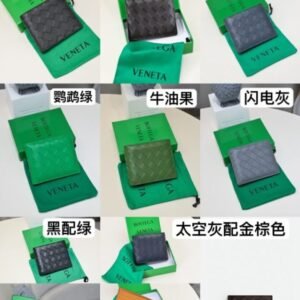 Fake Bottega Veneta 2 Fold Wallet