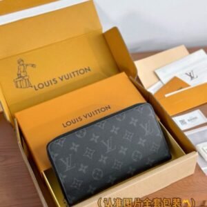 Louis Vuitton Zippy Wallet Black