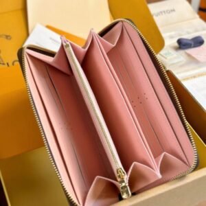Alternative view of Louis Vuitton Zippy Wallet Brown&Pink
