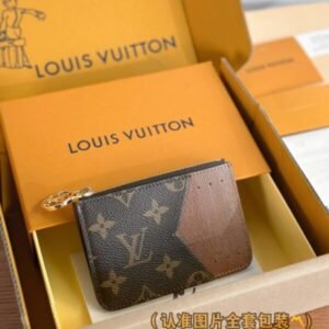Louis Vuitton Romy Card Holder Brown