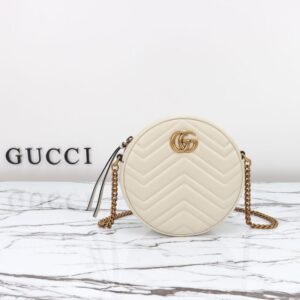 Replica Gucci GG Mormont Round White